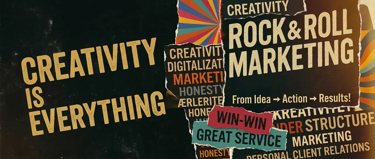 Creativity is everything