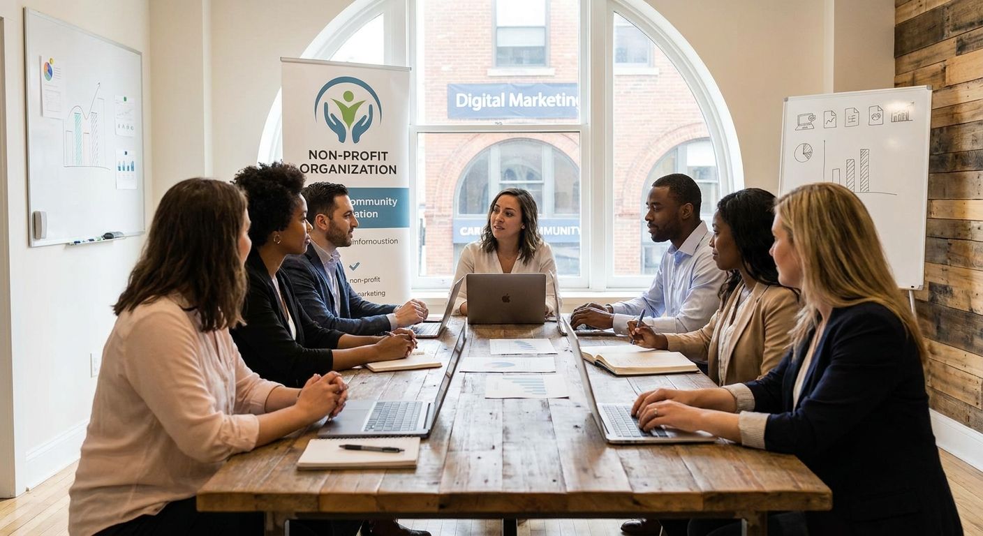 Bedste digitale marketingbureau til non-profit organisationer