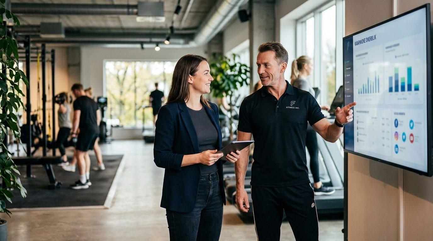 Digital marketing bureau til fitnessbranchen
