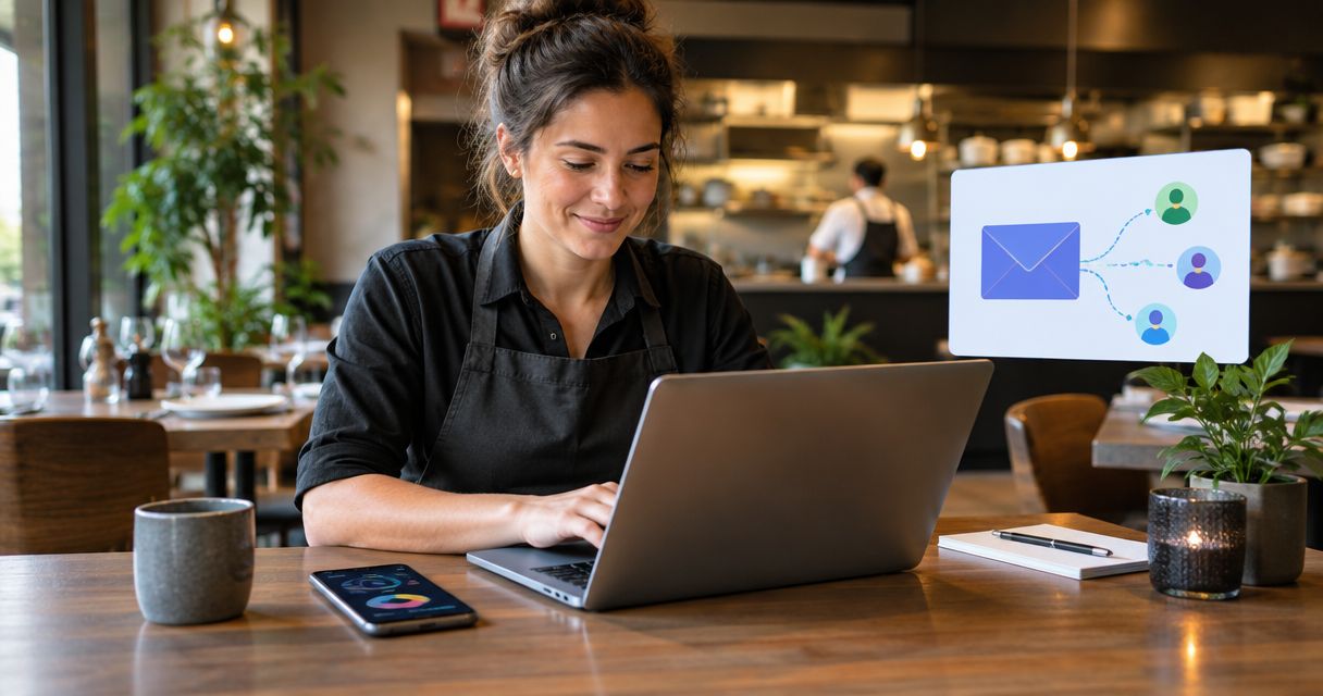 Email marketing automatisering for restauranter: komplet guide 2026