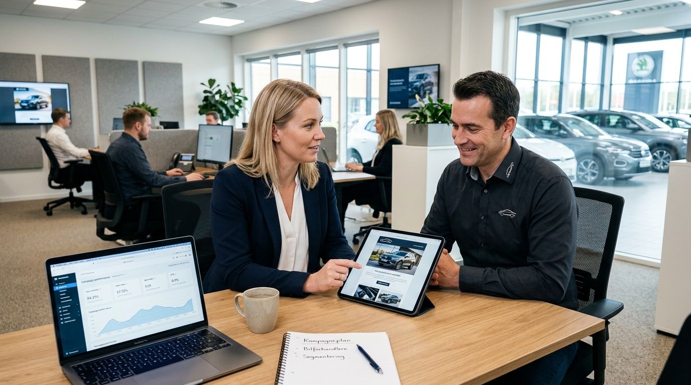 Email marketing bureau til bilforhandlere