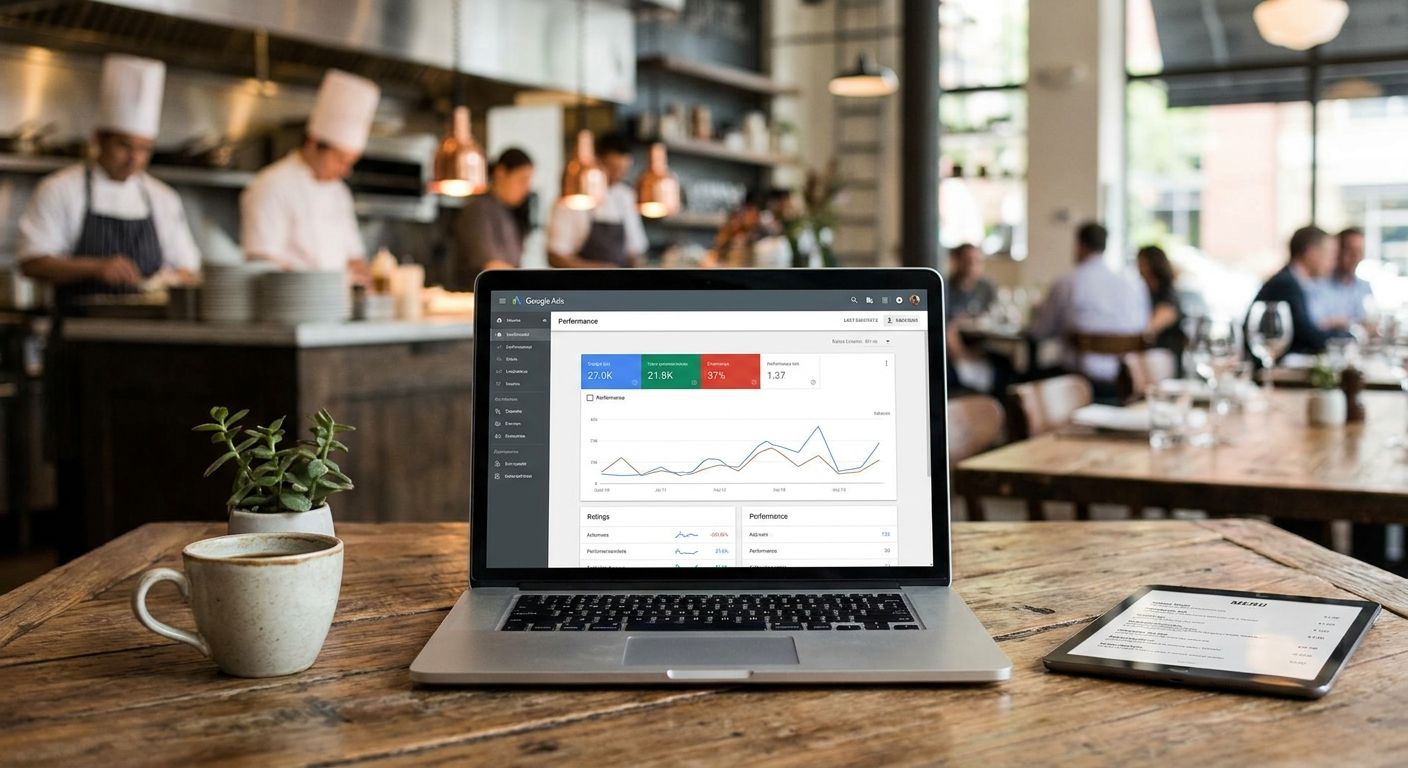 Google Ads bureau til restauranter