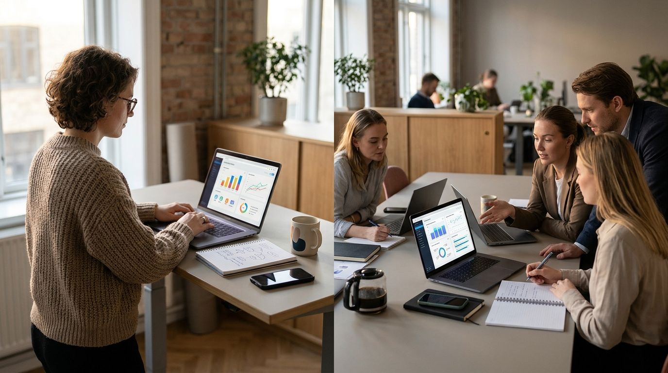 Hvad er forskellen på en freelance Google Ads konsulent og et bureau?