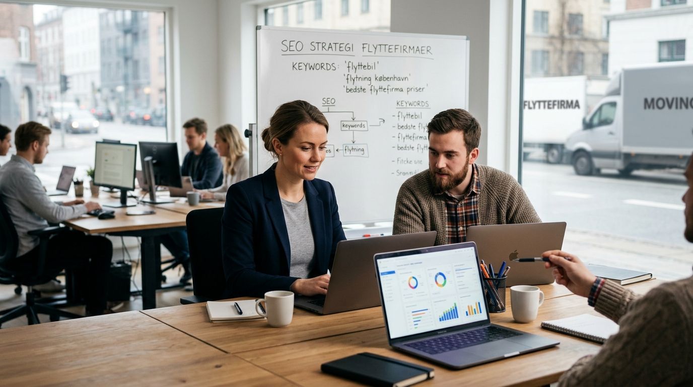 SEO bureau til flyttefirmaer
