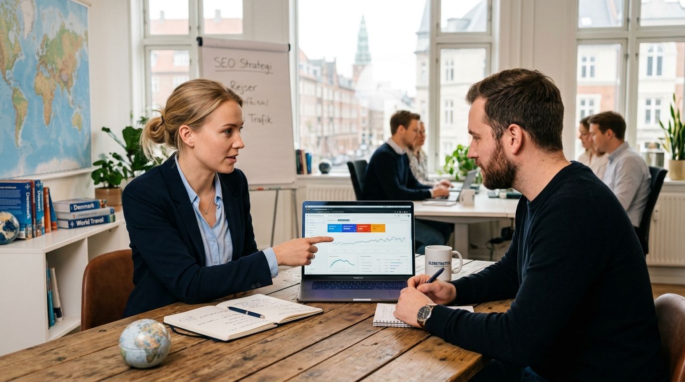 SEO bureau til rejsebureauer