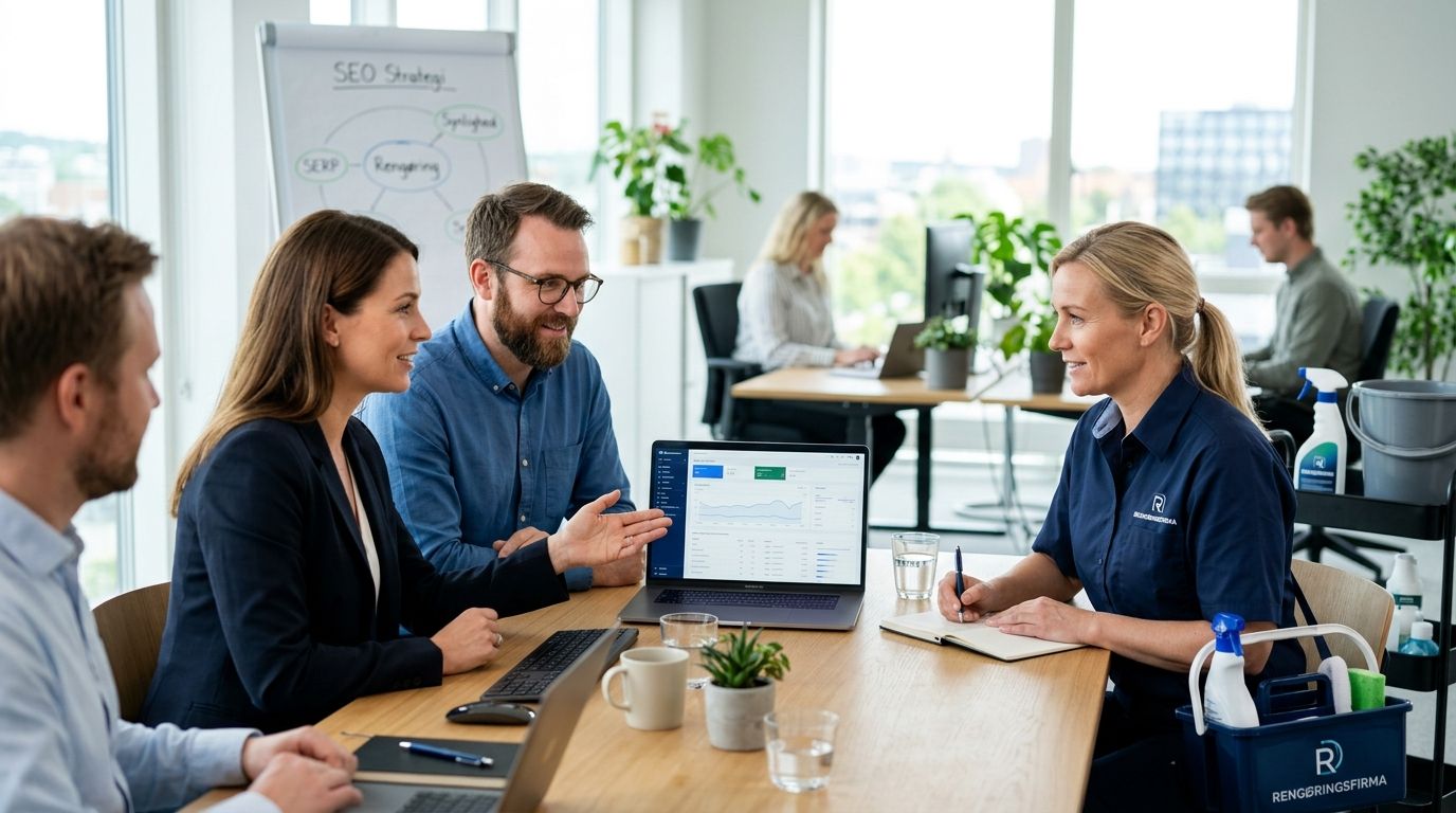 SEO bureau til rengøringsfirmaer