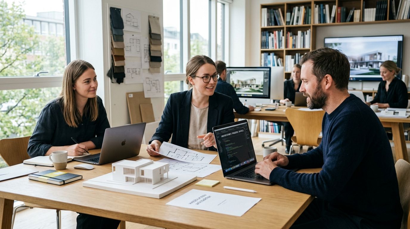 Webbureau til arkitekter