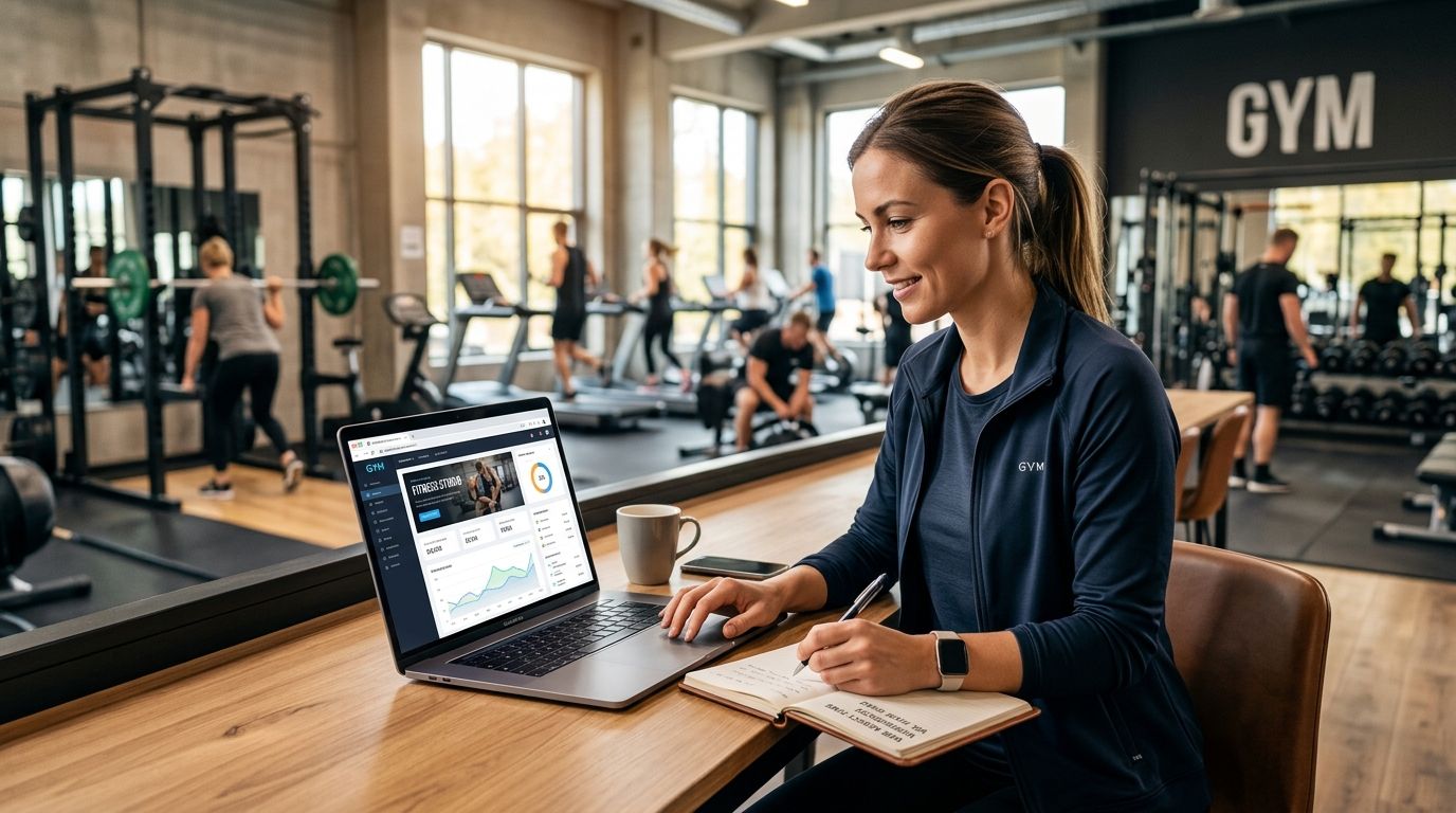 Webbureau til fitnesscentre
