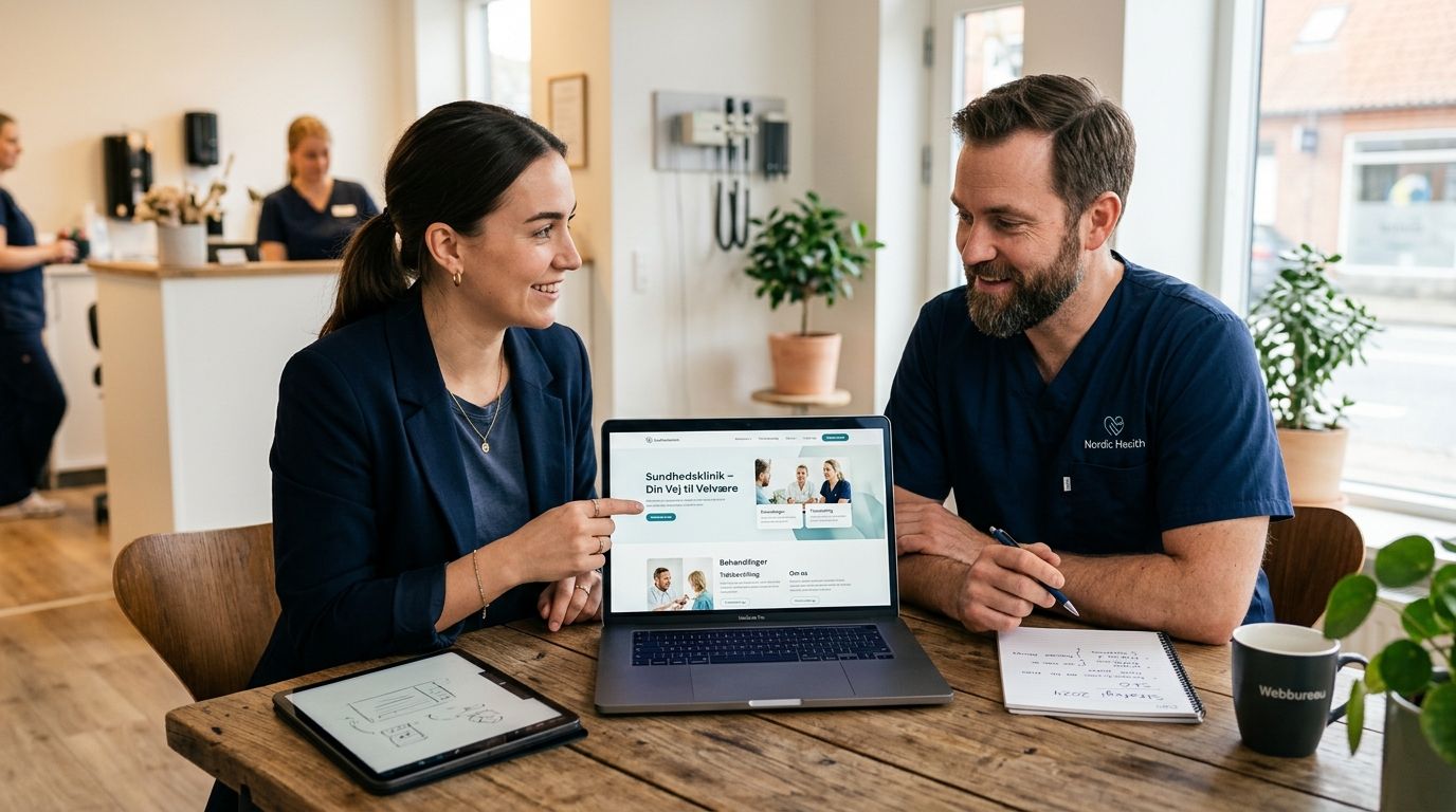 Webbureau til klinikker og sundhedsvirksomheder