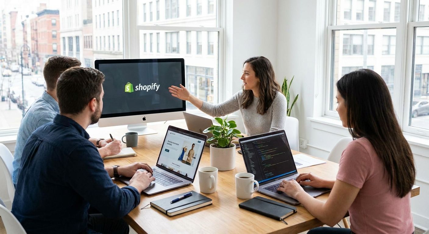Webbureau til Shopify-butikker
