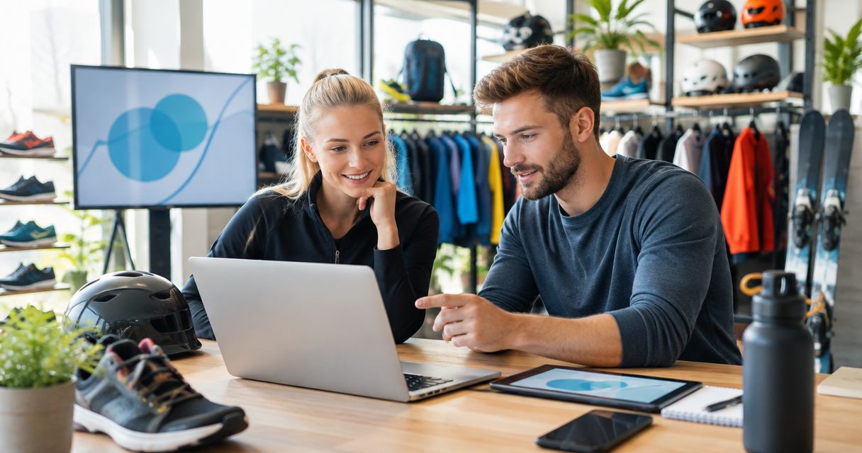 Webbureau til sportsudstyrsbutikker