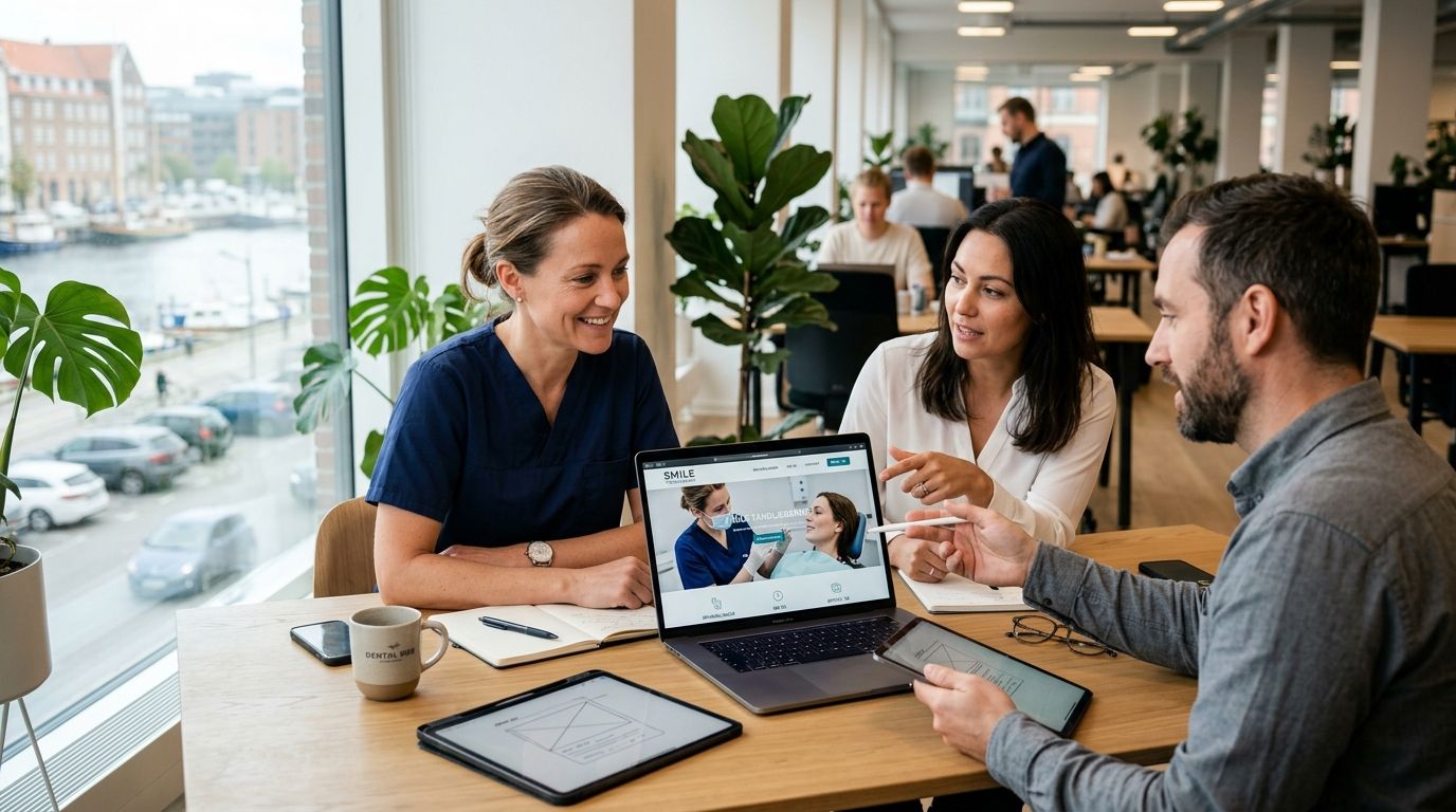 Webbureau til tandlæger