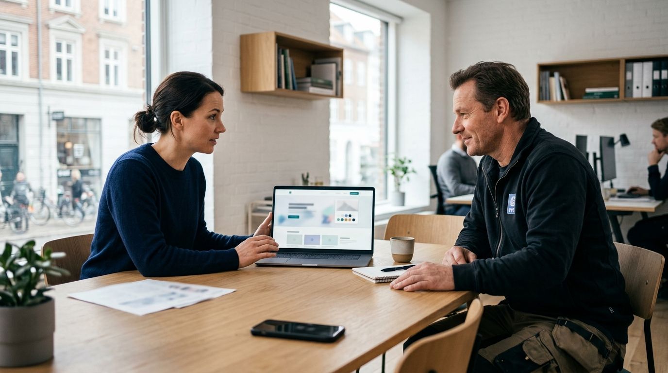 Webbureau til VVS-installatører